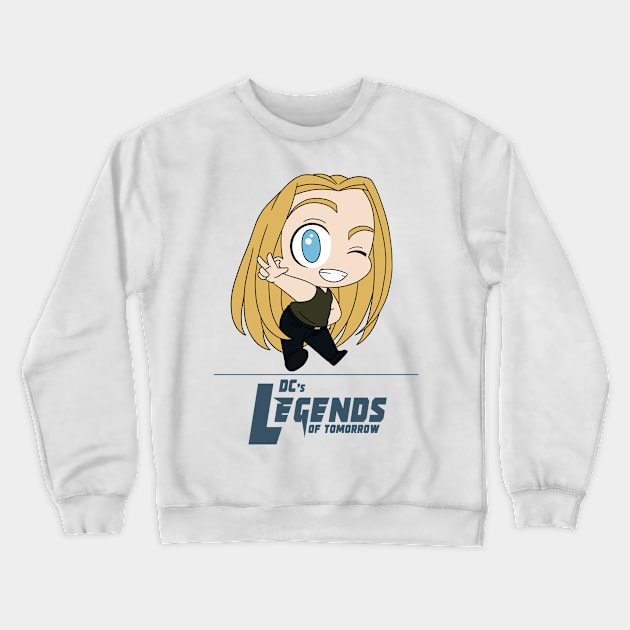 Tiny Sara Lance Crewneck Sweatshirt by RotemChan